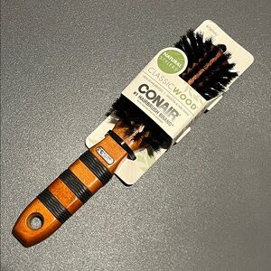 NEW Conair Classic Wood 100% Boar Bristle Brush